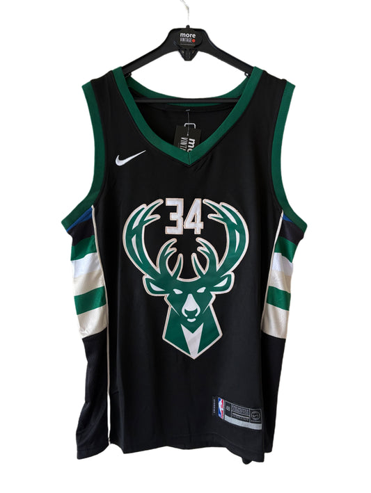 Camiseta NBA Nike Milwaukee Bucks Giannis Antetokounmpo #34