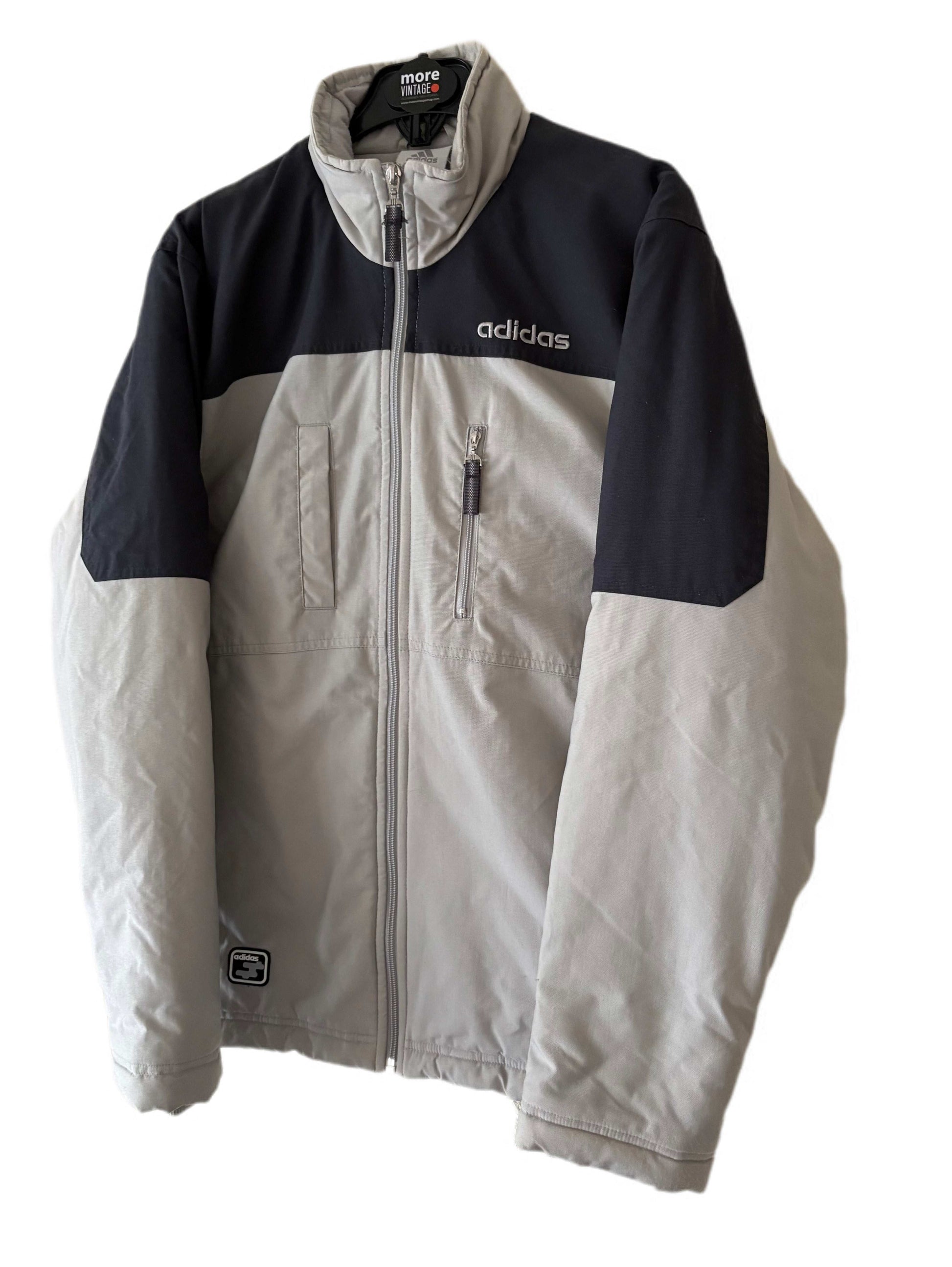 Abrigo Adidas Vintage Grey/Black