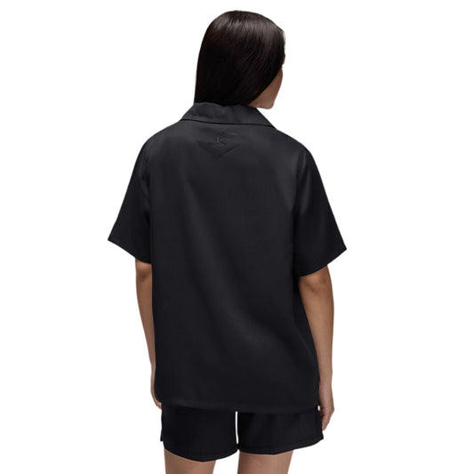 Camisa  Jordan Essentials Woven Solid Short Sleeve Top