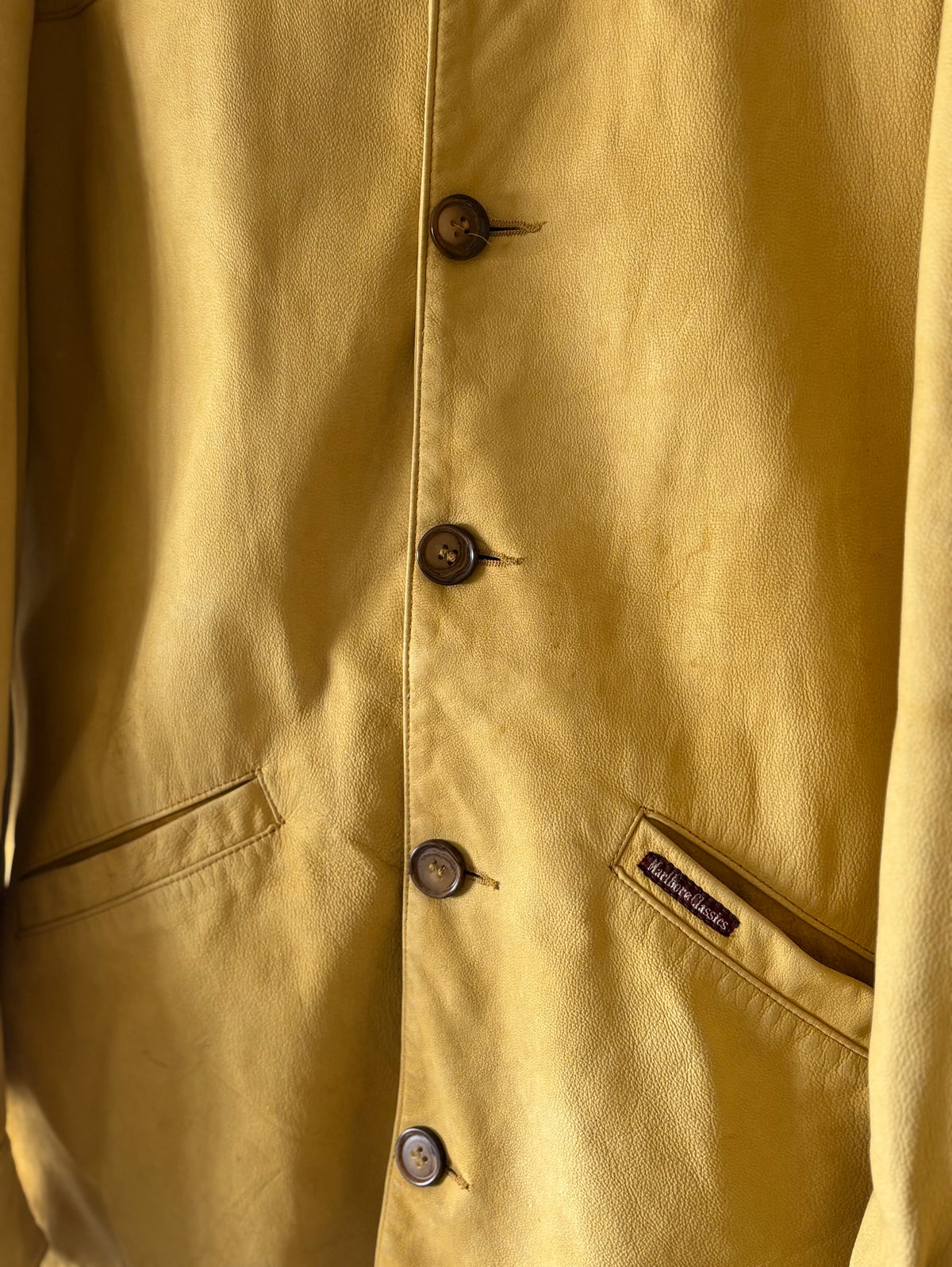Chaqueta de Piel Marlboro Classics Vintage “Authentic American Country”