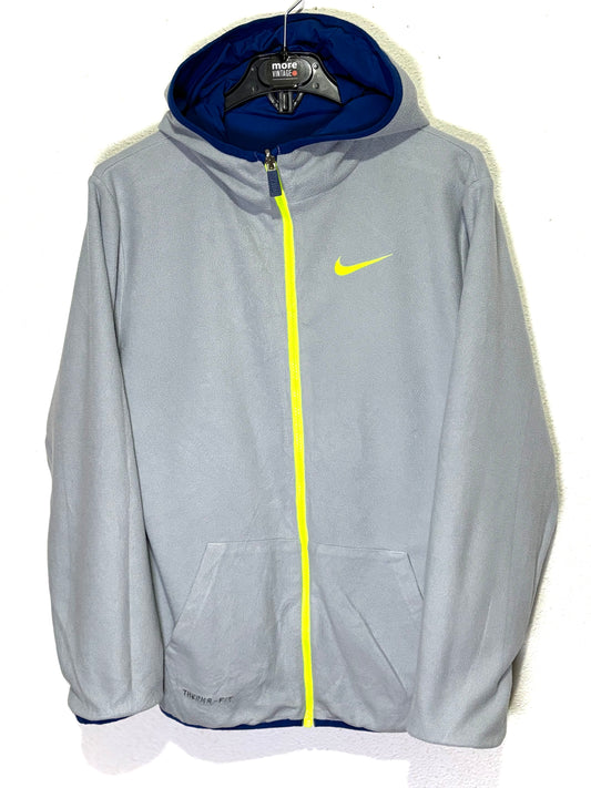 Sudadera Polar Nike Reversible Vintage Grey & Blue