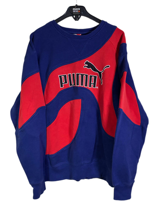 Sudadera Puma Retro Blue/Red