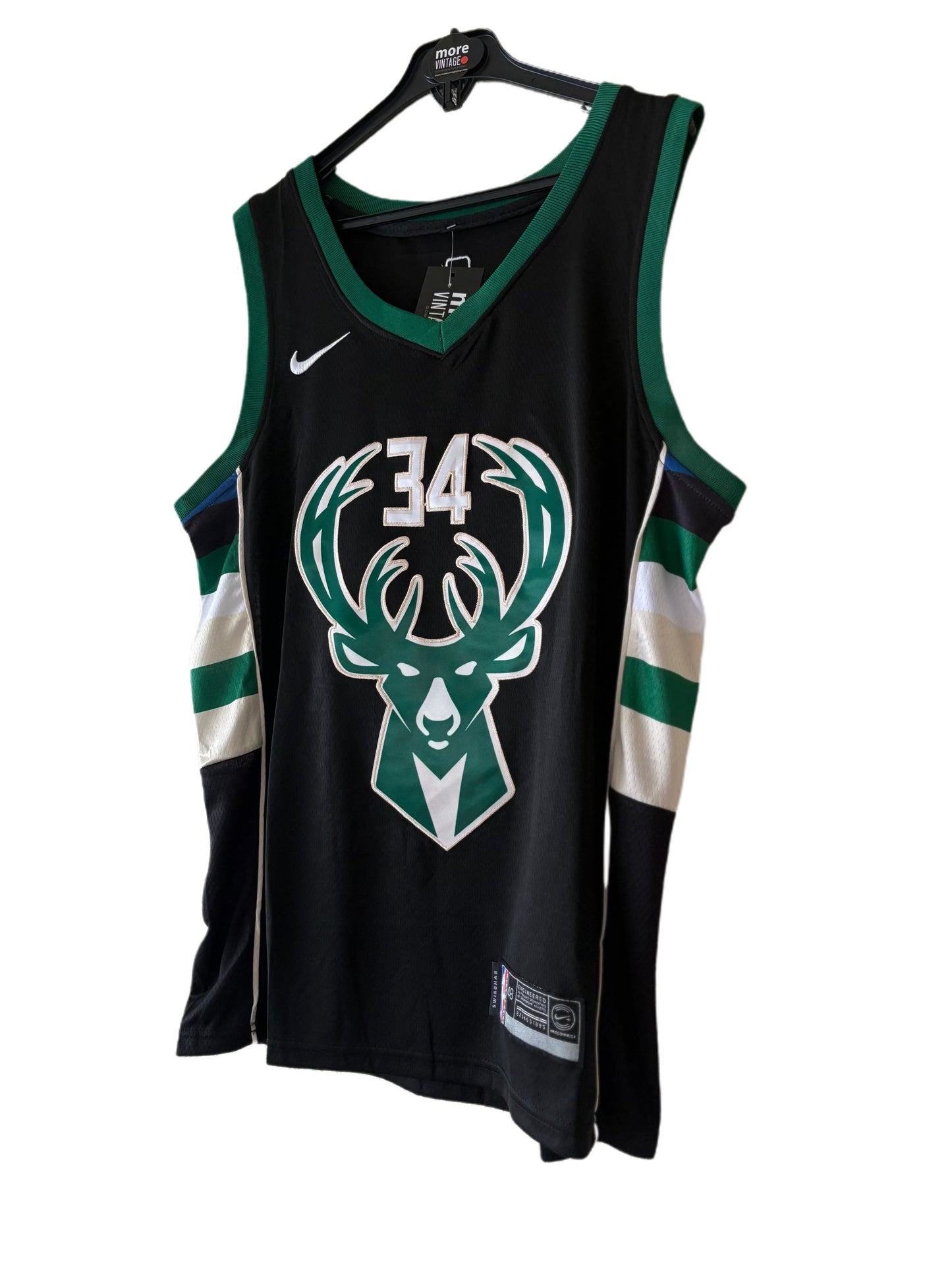 Camiseta NBA Nike Milwaukee Bucks Giannis Antetokounmpo #34