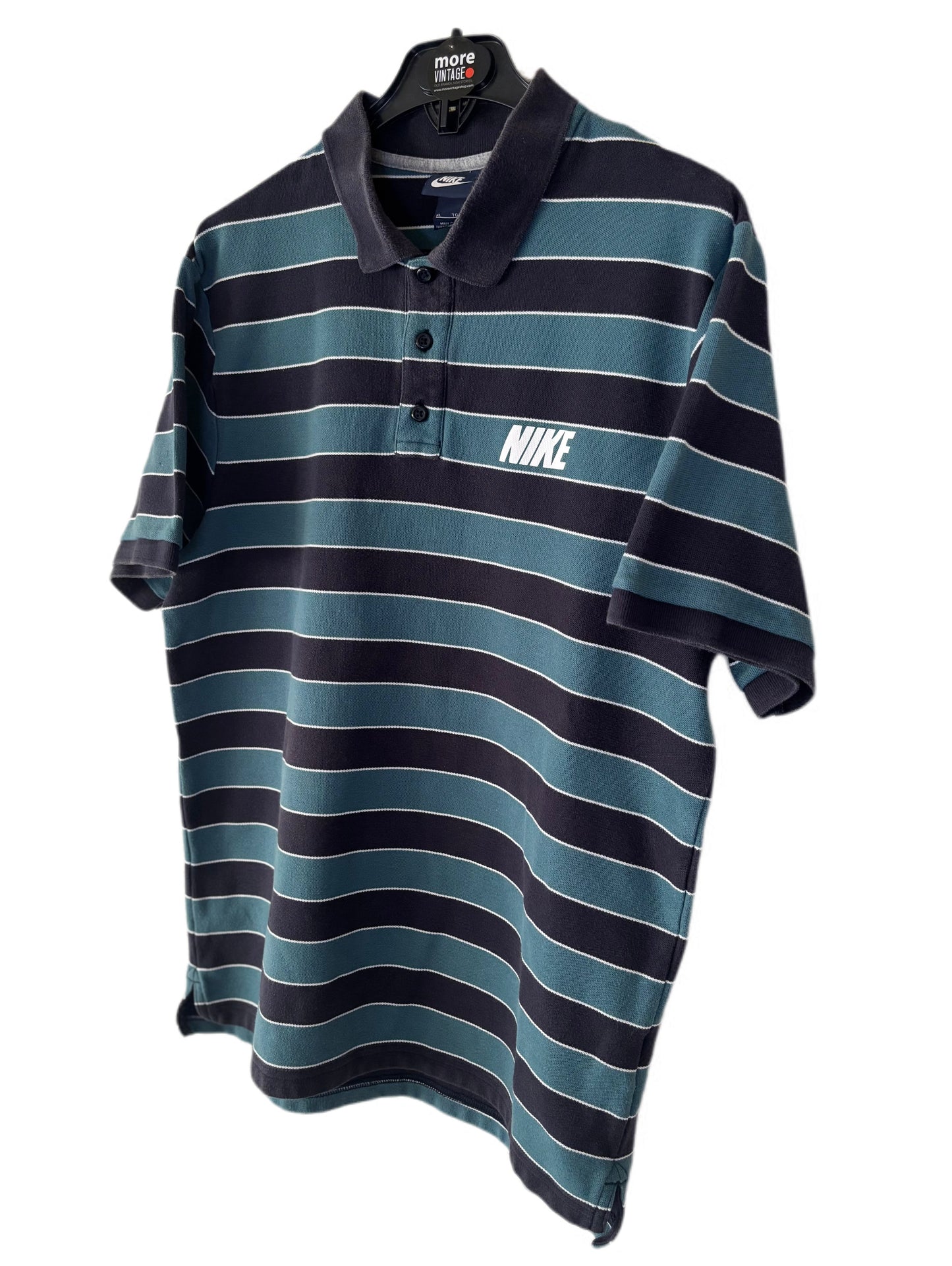 Polo Nike Retro Ligth Blue/Black