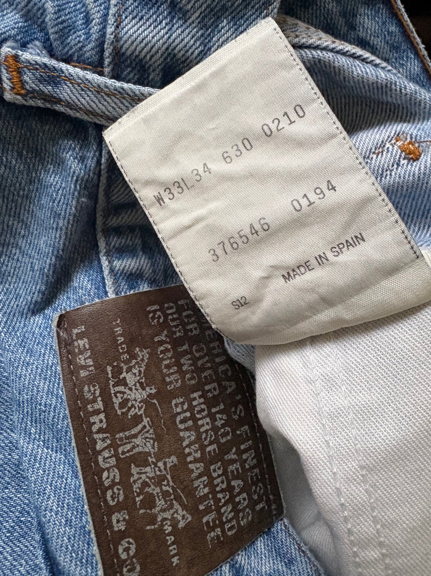 Pantalón Levi’s America’s Finest (Made In Spain)
