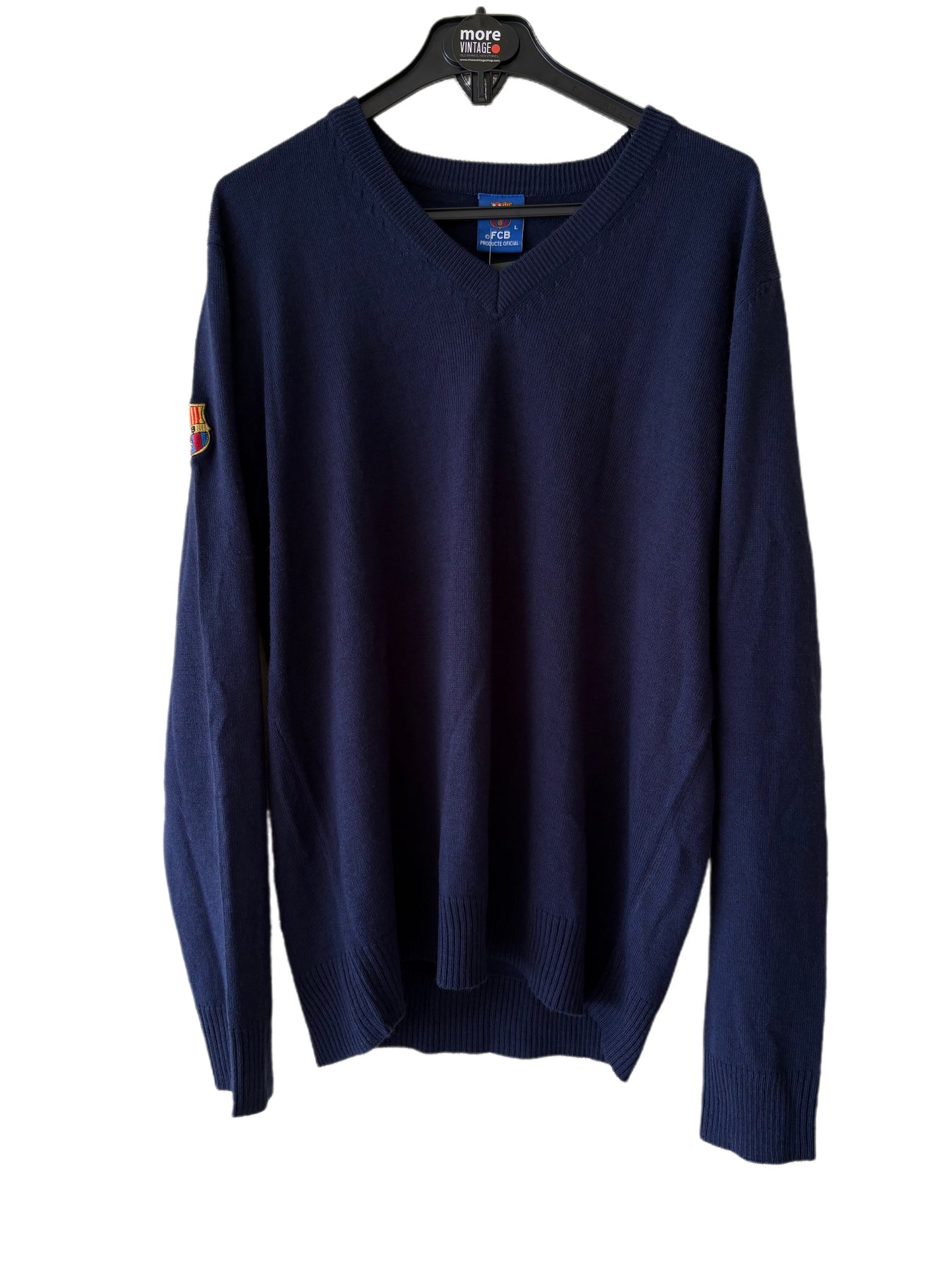 Jersey FC Barcelona Retro Navy Blue