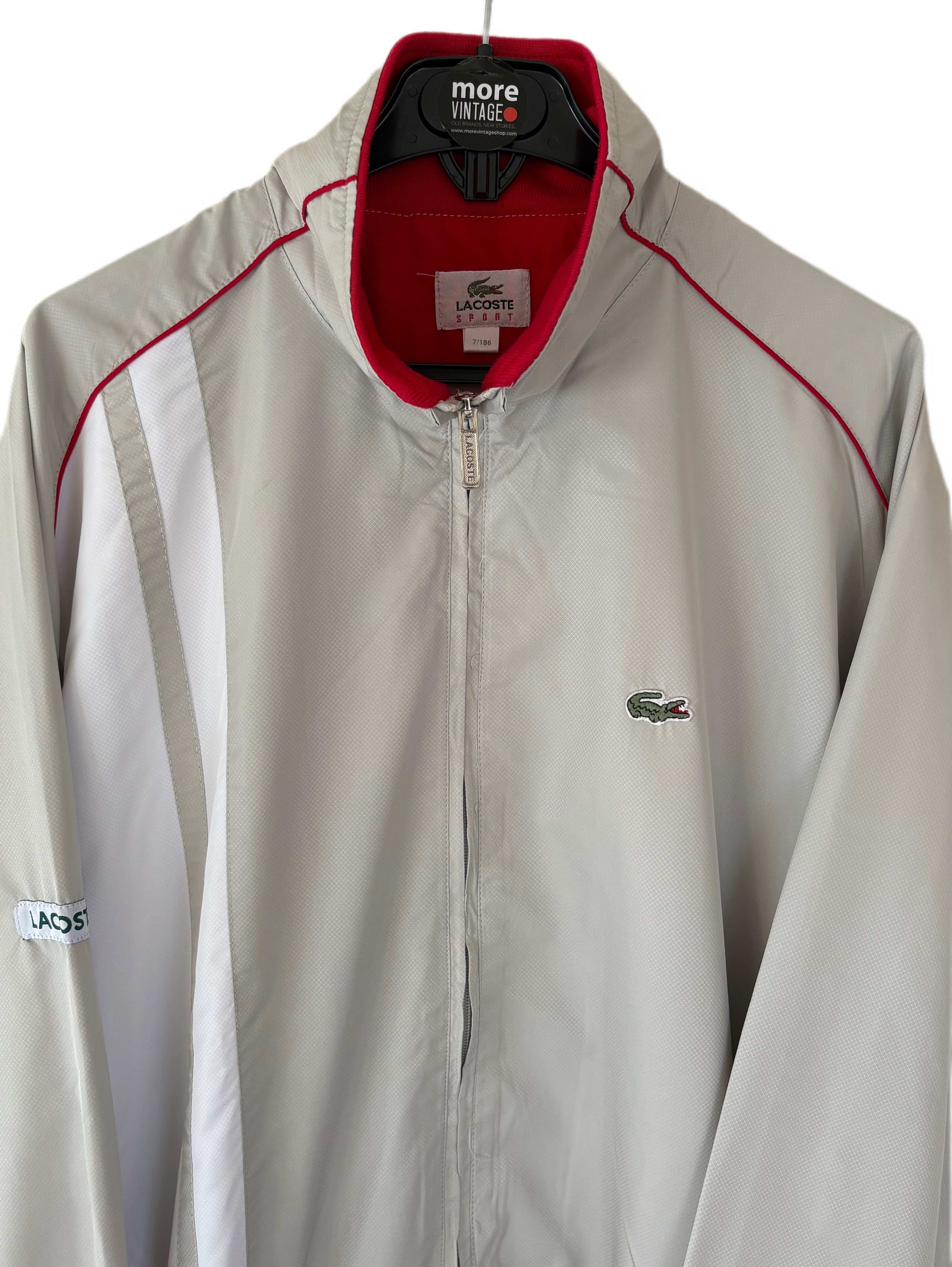 Chaqueta Lacoste Sport Vintage Creme