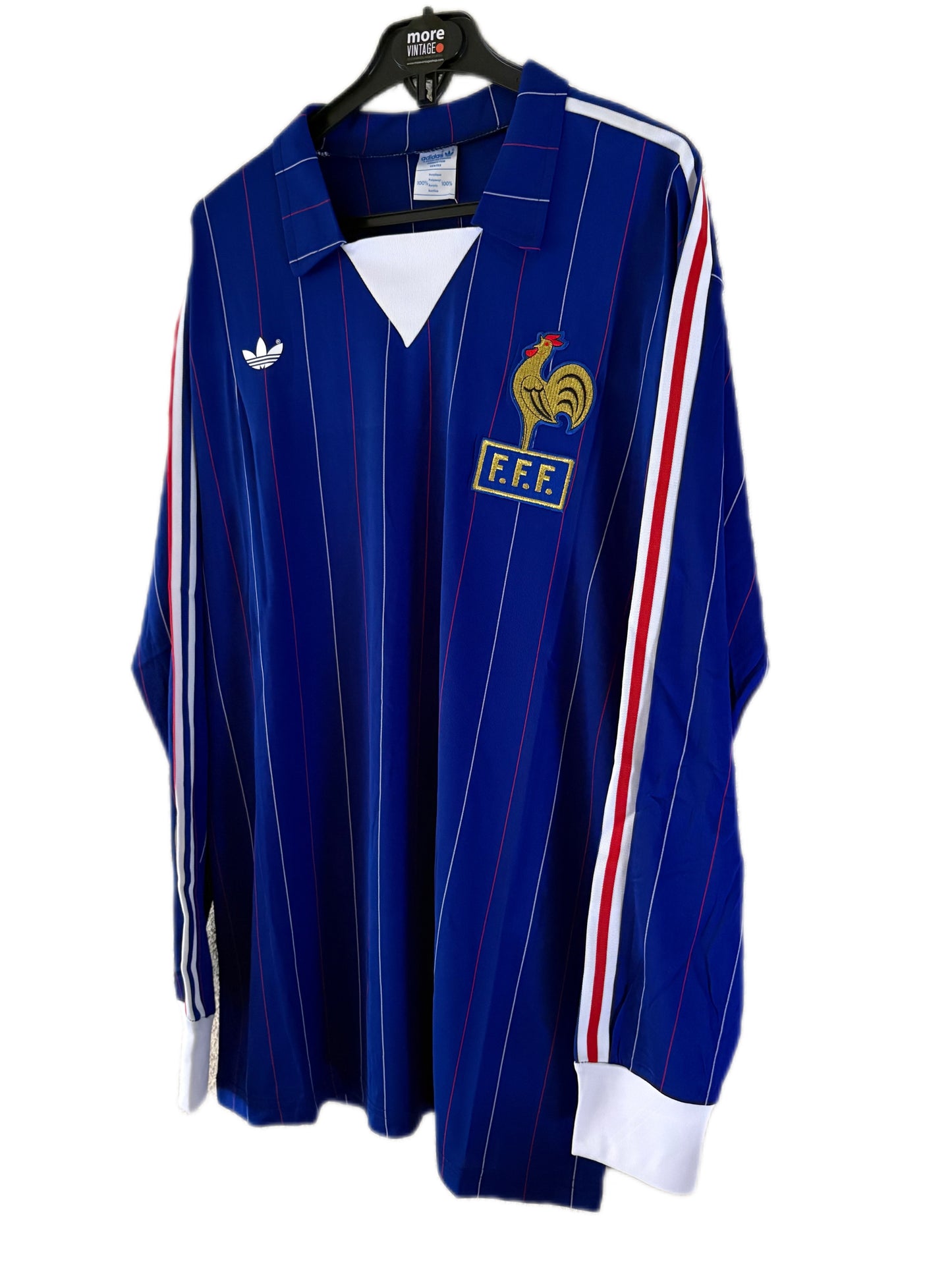 Camiseta Retro Francia 1982 Adidas Original
