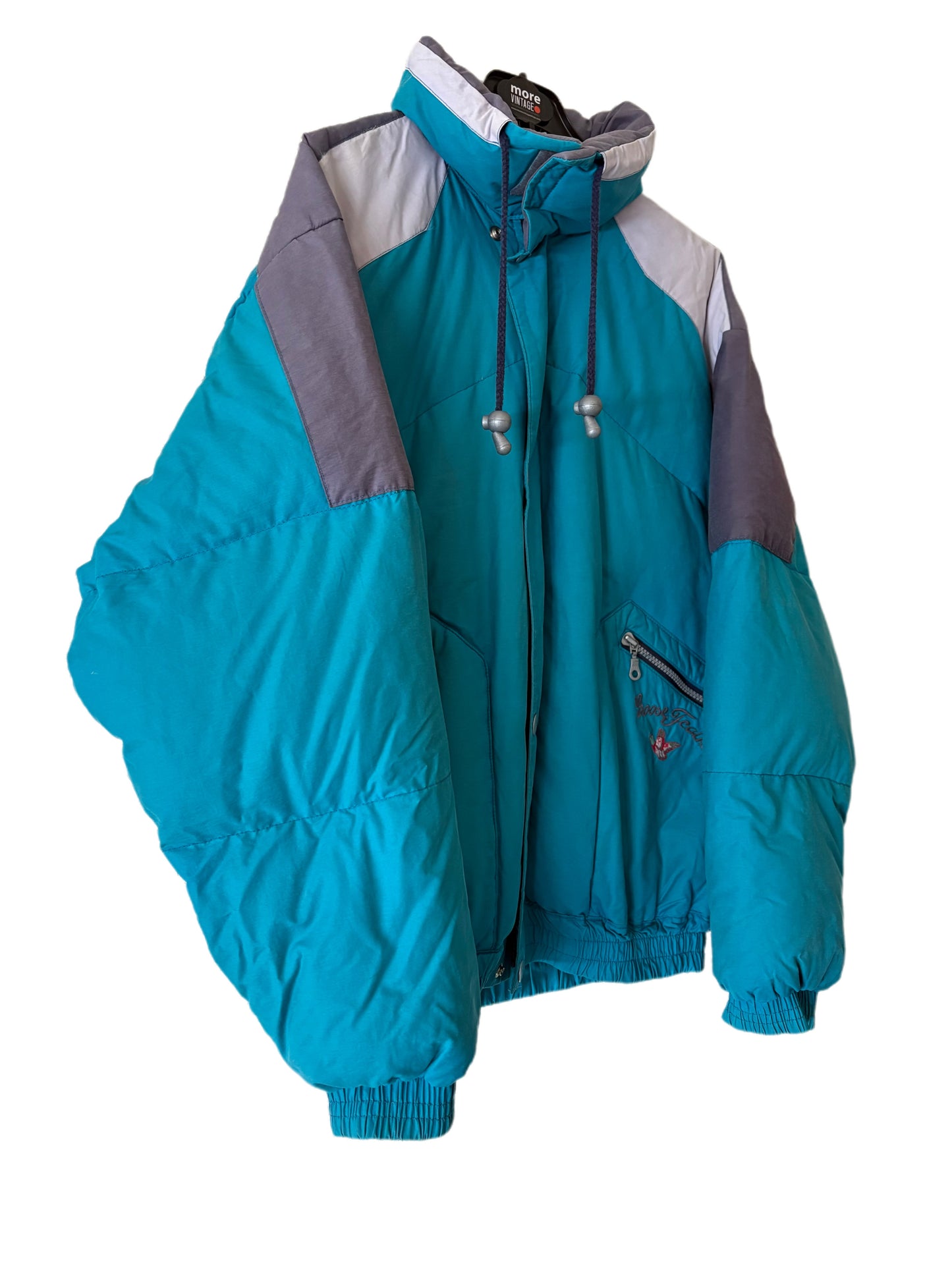 Cazadora Retro Ski Blue