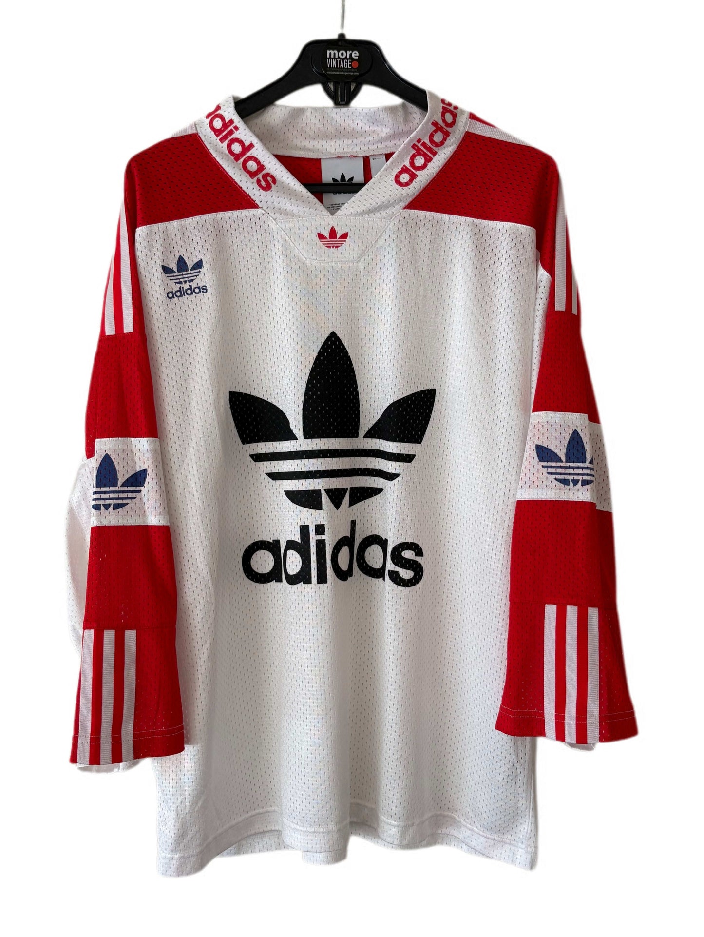 Camiseta Adidas Original Retro Red/White