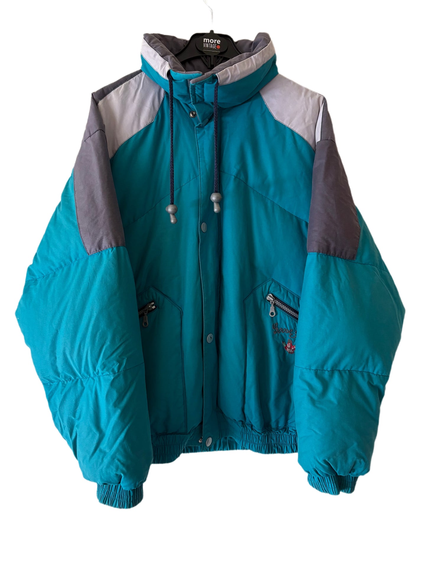 Cazadora Retro Ski Blue