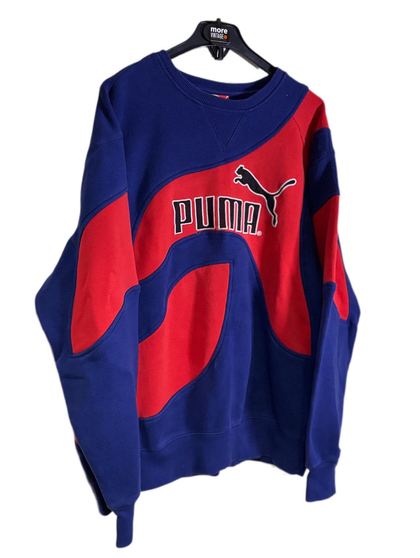 Sudadera Puma Retro Blue/Red