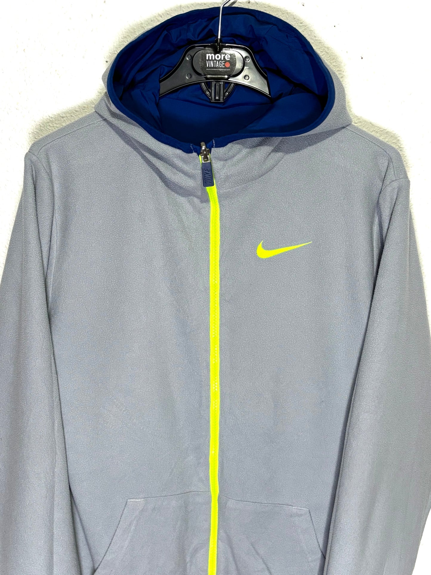 Sudadera Polar Nike Reversible Vintage Grey & Blue