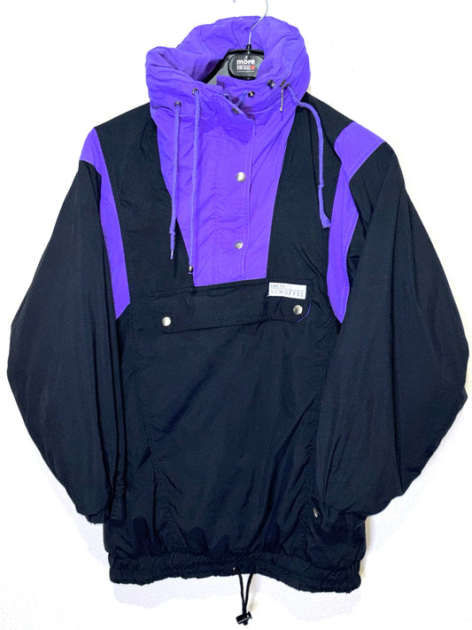 Abrigo Vintage Gore Tex Purple/Black