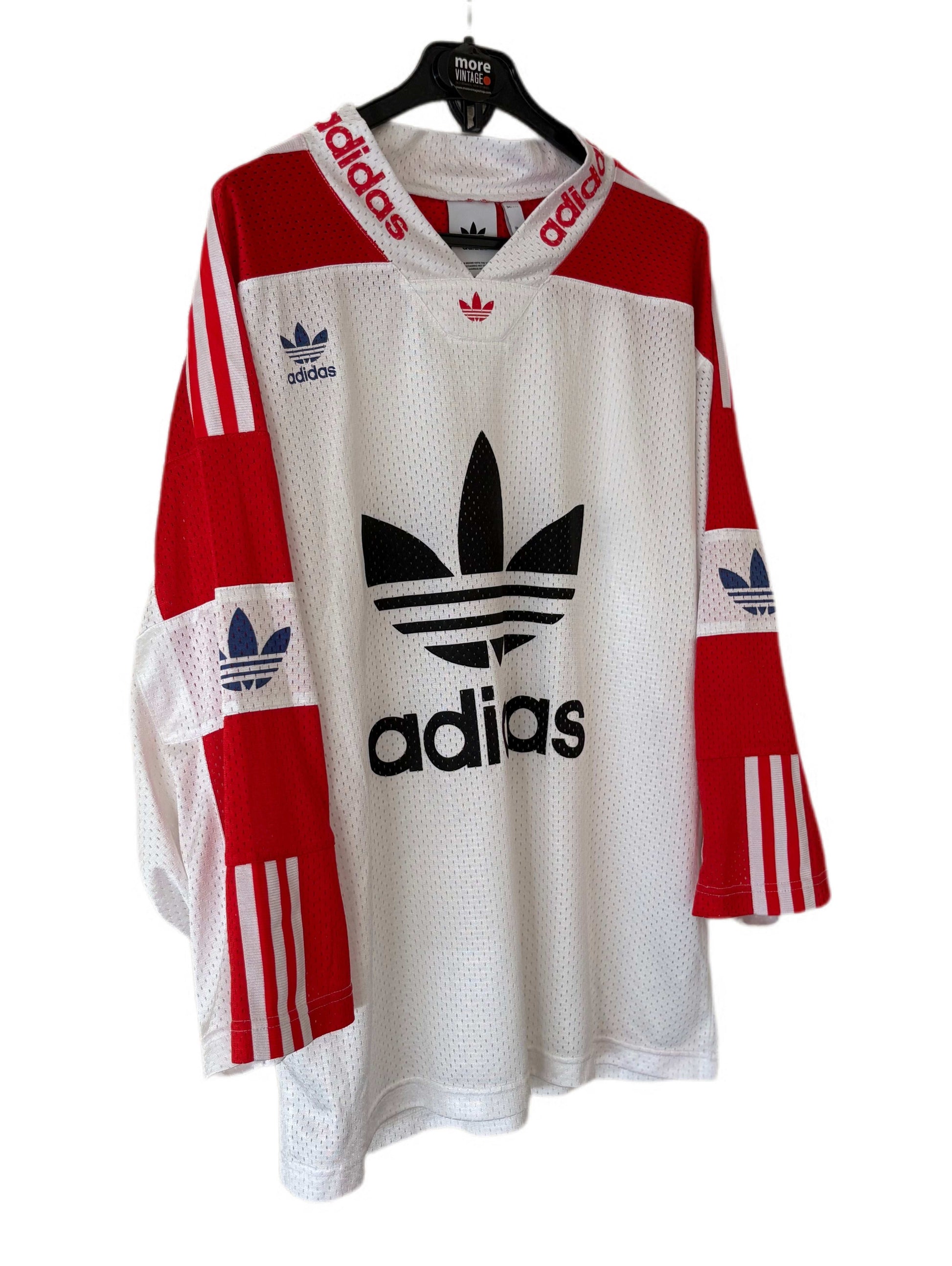 Camiseta Adidas Original Retro Red/White