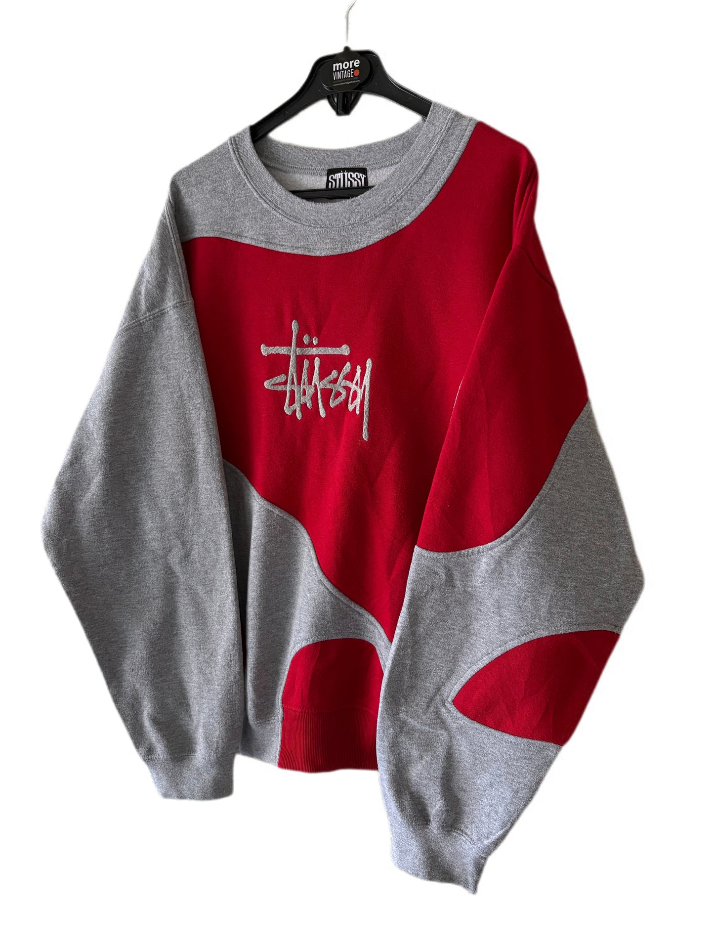 Sudadera Stüssy Vintage Red/Grey