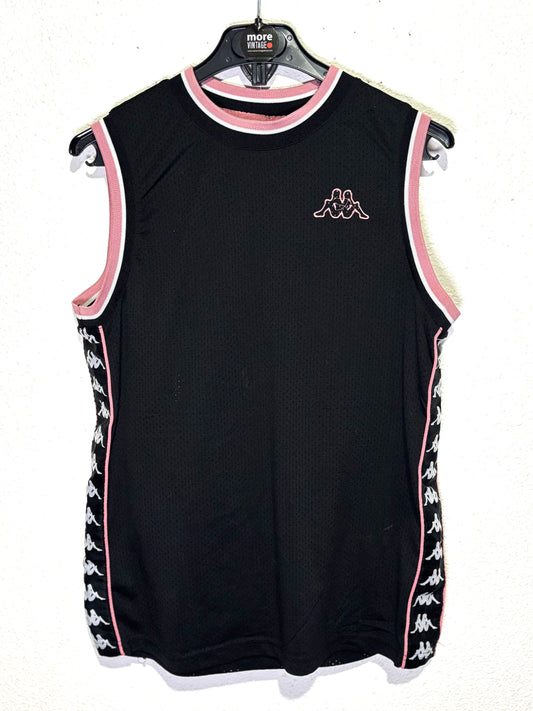 Camiseta Tirantes Kappa Retro Black/Pink