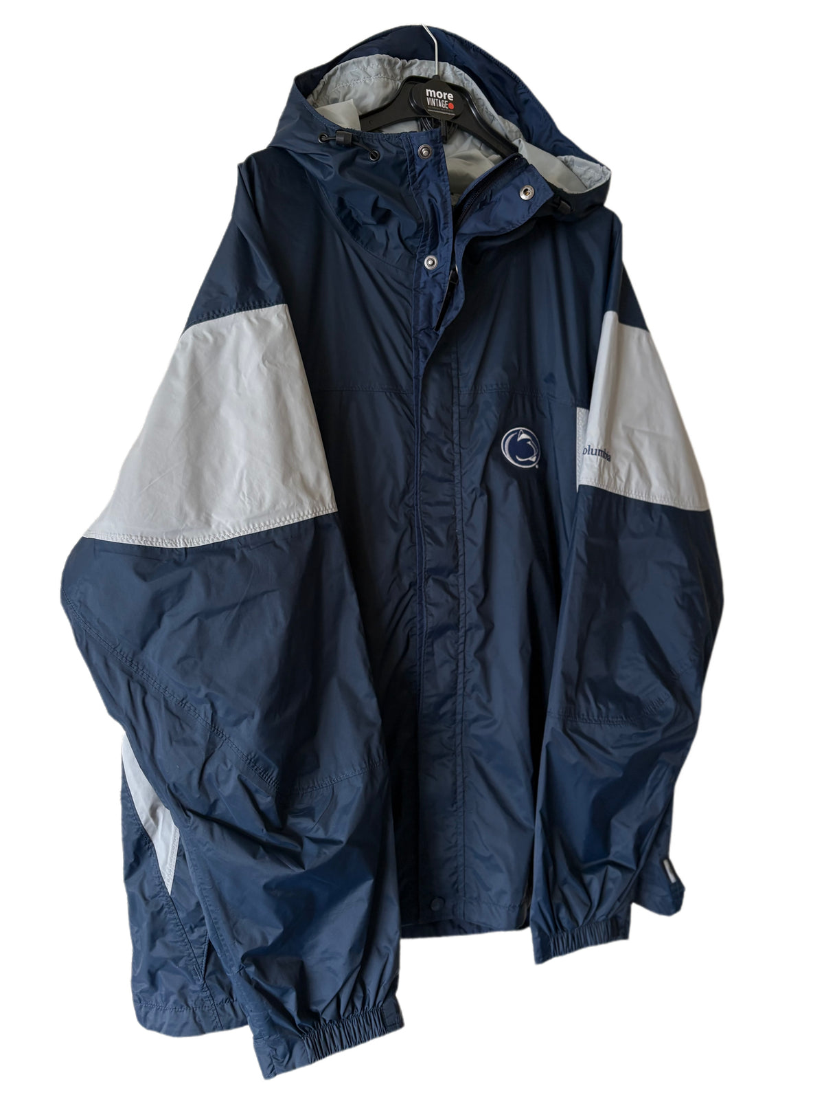 Abrigo/Chubasquero Columbia Vintage Navy Blue/Grey