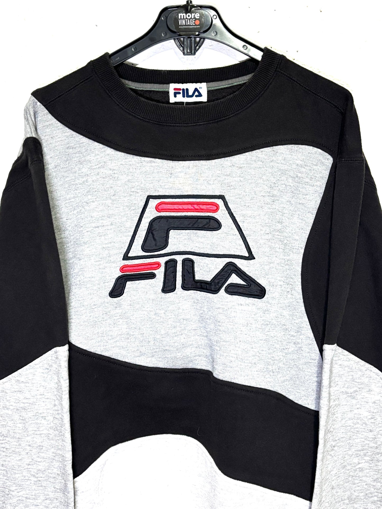 Sudadera Fila Vintage Grey/Black