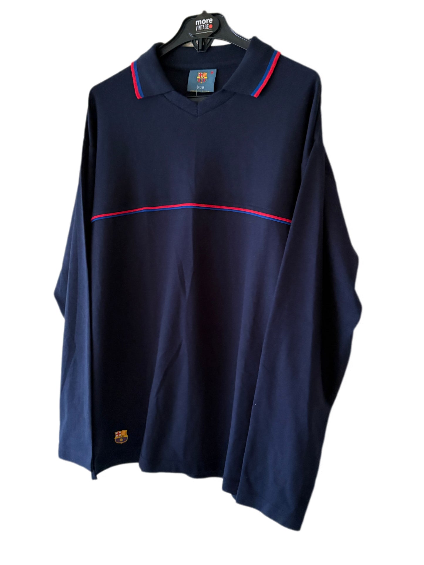 Polo FCB Retro Navy Blue