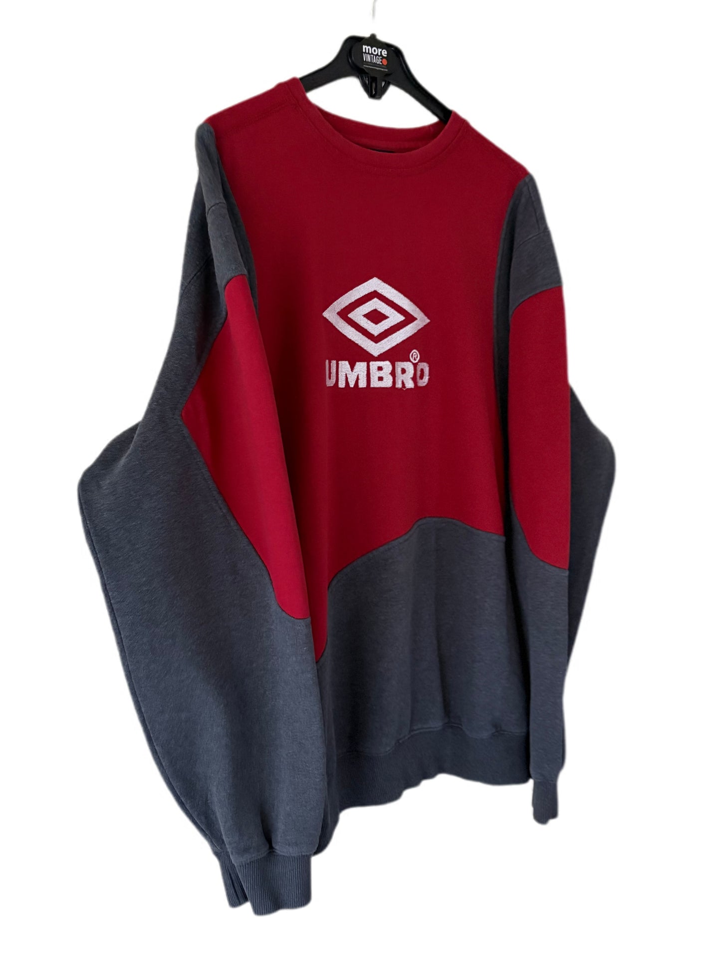 Sudadera Umbro Retro Red/Grey