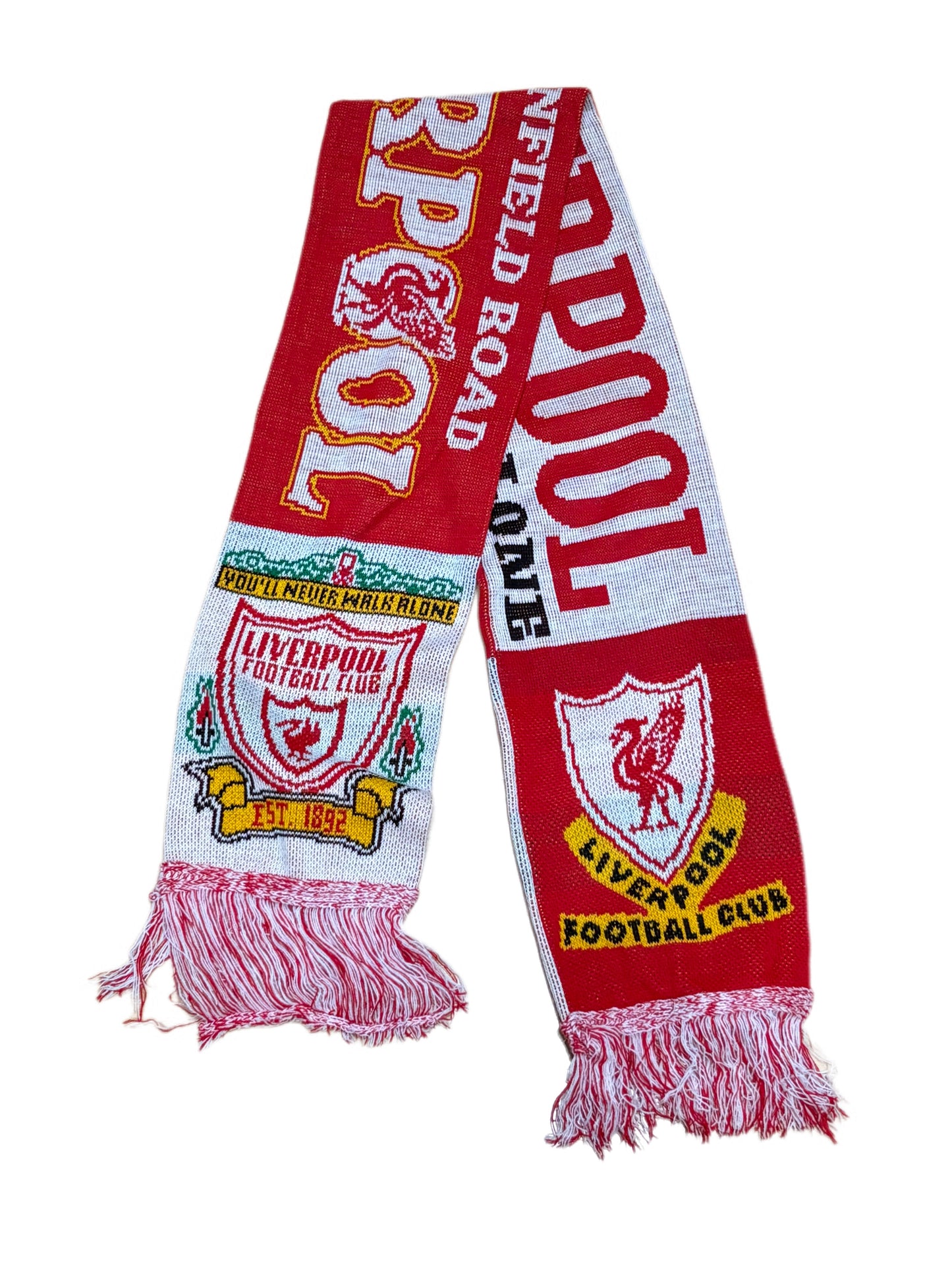 Bufanda Liverpool F.C “You’ll Never Walk Alone”