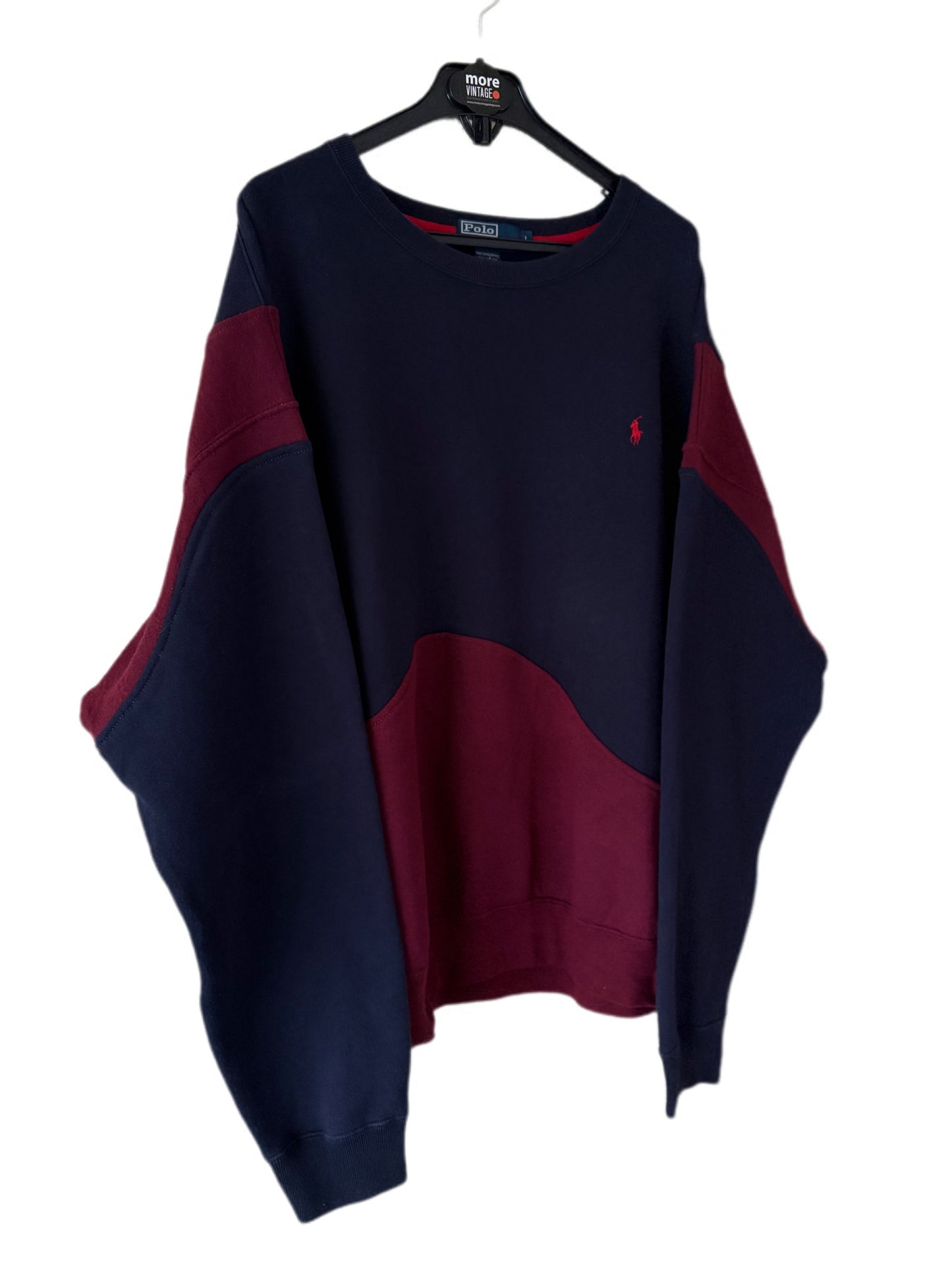 Sudadera Polo Ralph Lauren Vintage Garnet/Navy Blue