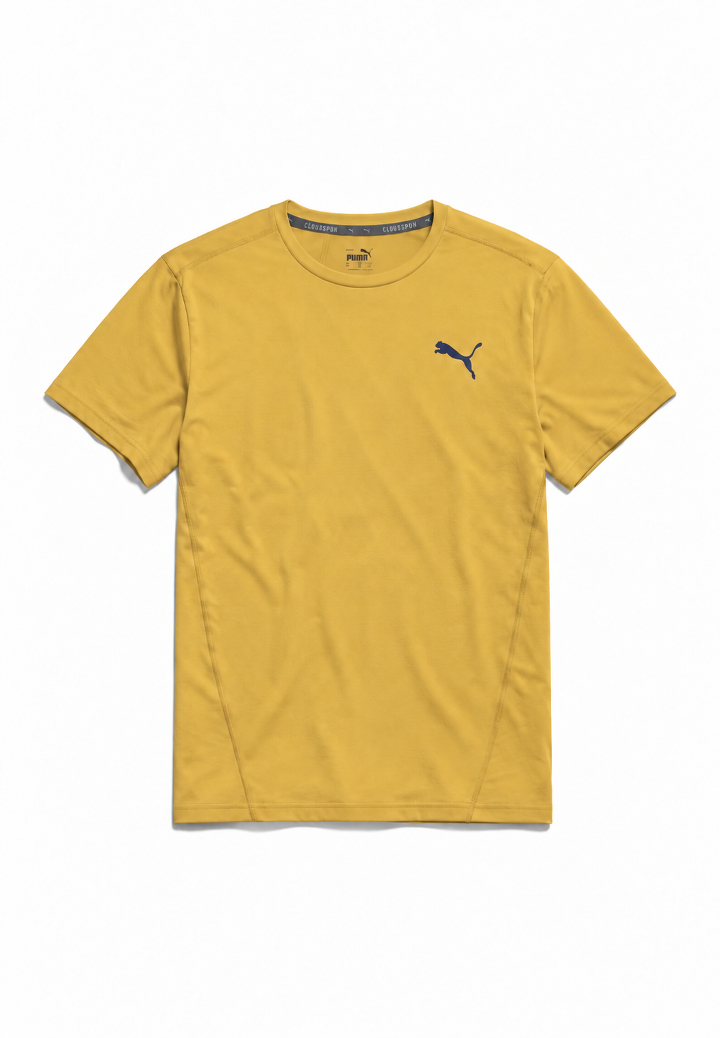 Camiseta Puma Train Cloudspun BND SS Tee Yellow