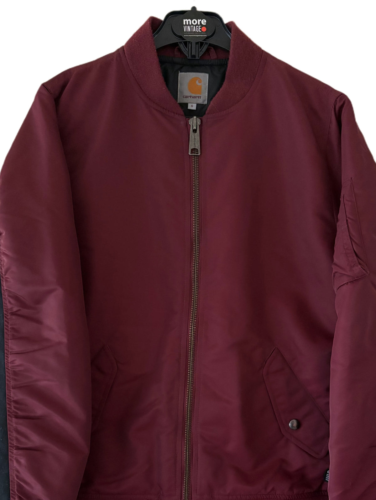 Cazadora Bomber Carhartt Vintage Garnet
