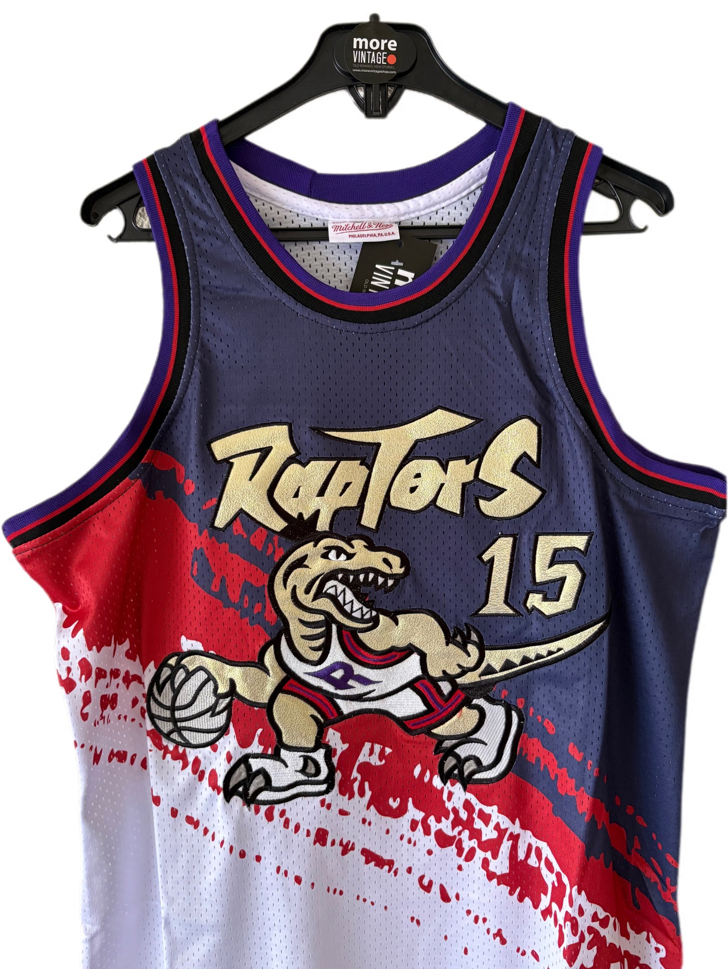 Camiseta NBA Toronto Raptors Mitchell & Ness Carter “15”