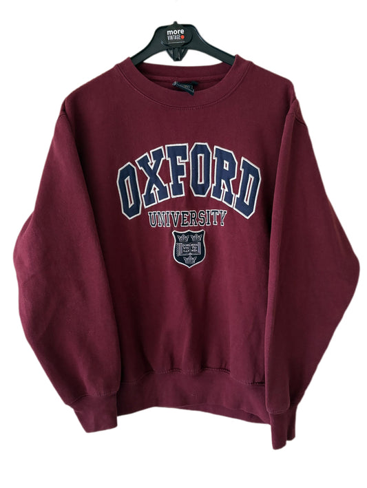 Sudadera Retro Oxford Garnet