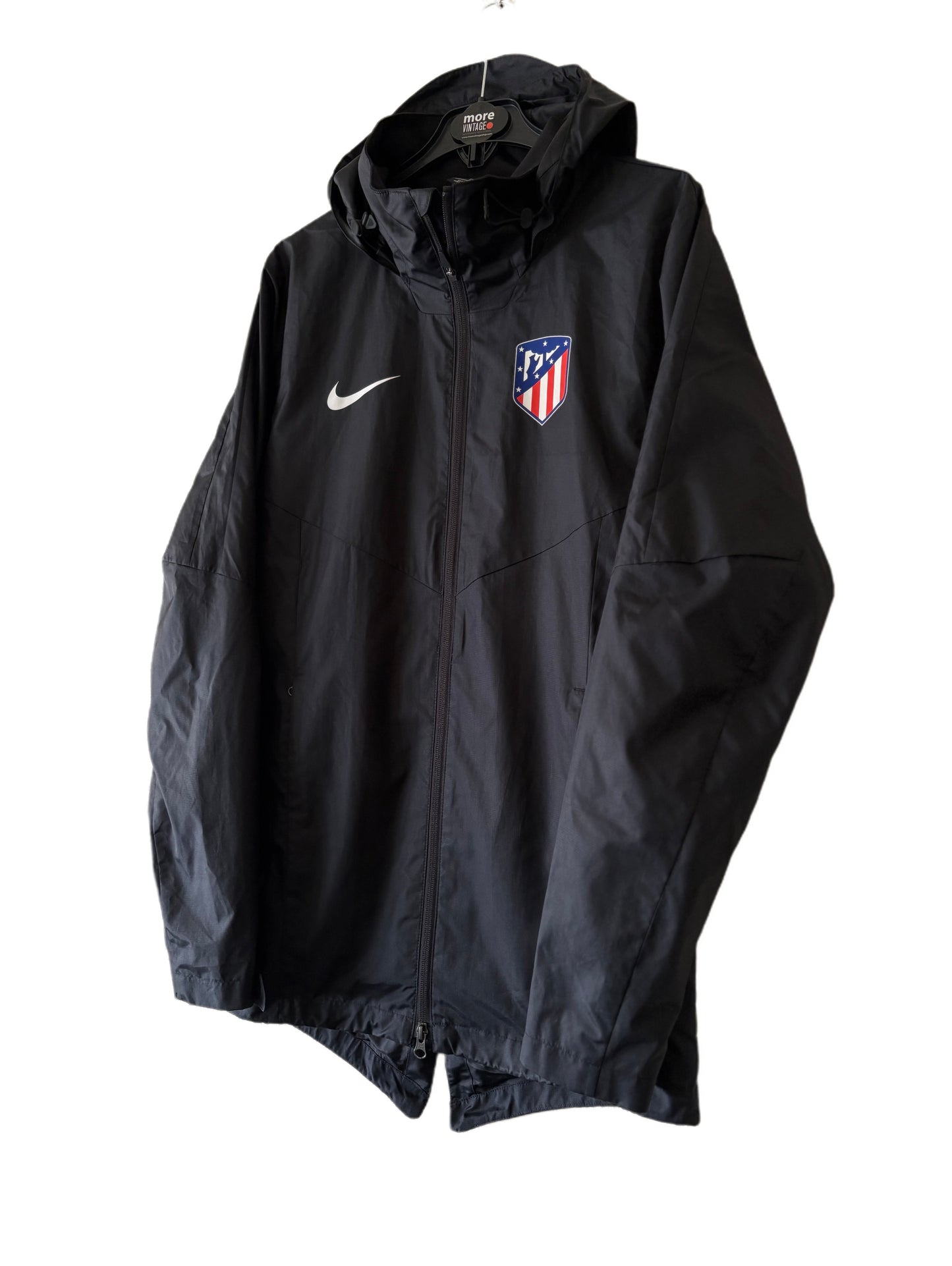 Chaqueta Chubasquero Atletico de Madrid Retro Black