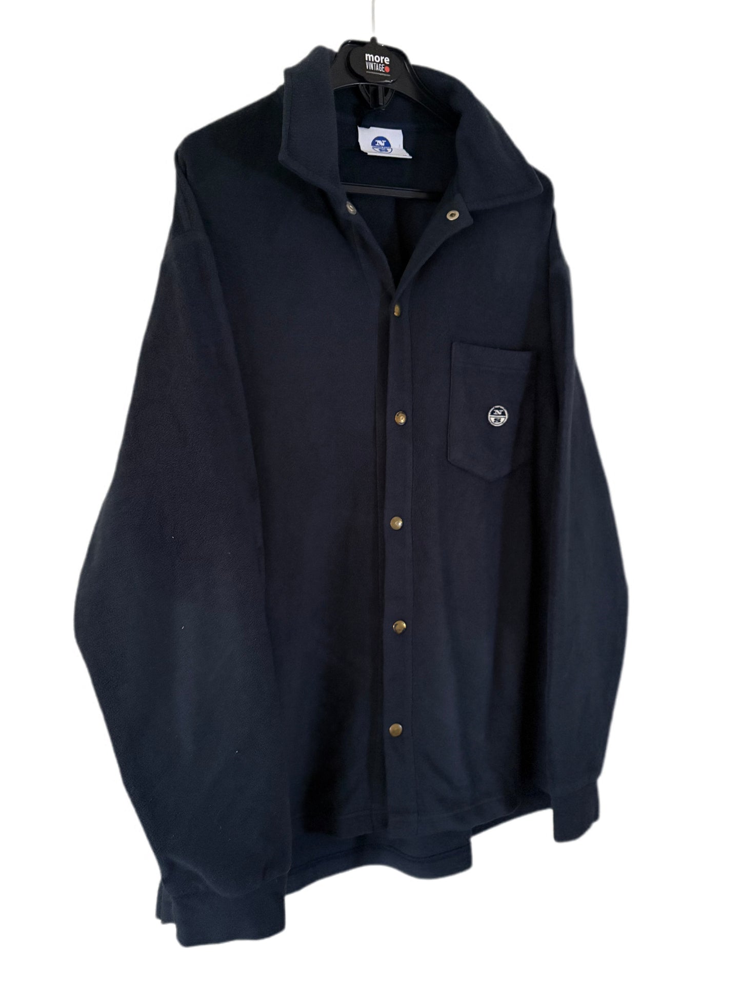 Flannel Shirt North Sails Retro Navy Blue