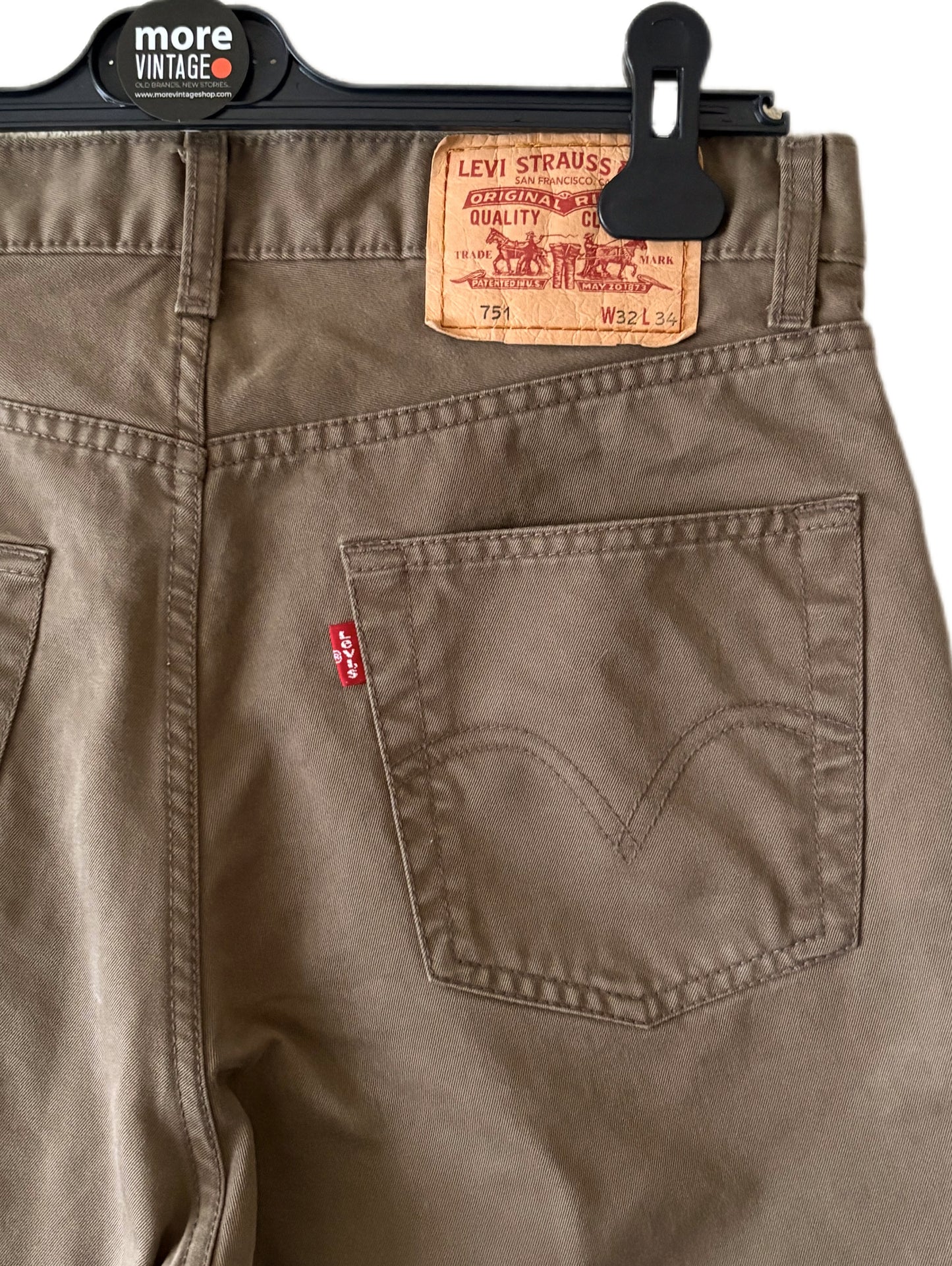 Pantalón Levi’s 751 Vintage Brown