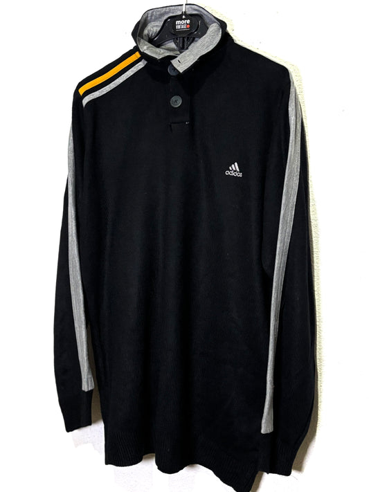 Jersey Adidas Vintage Retro Black