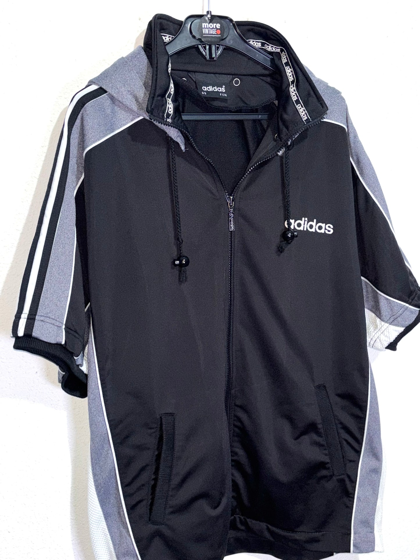 Camiseta Sudadera Adidas Vintage Black/Grey