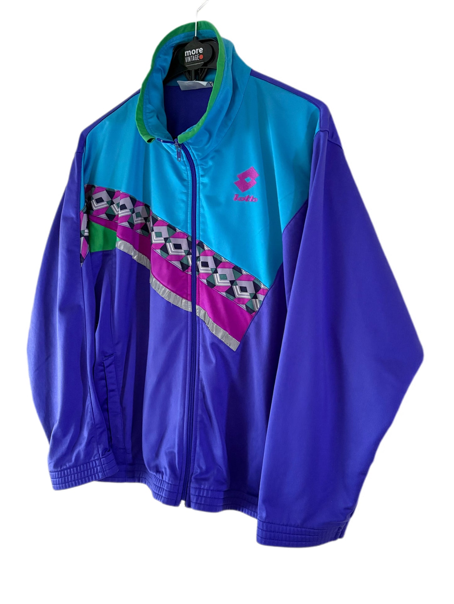 Chaqueta Lotto Retro Blue/Purple