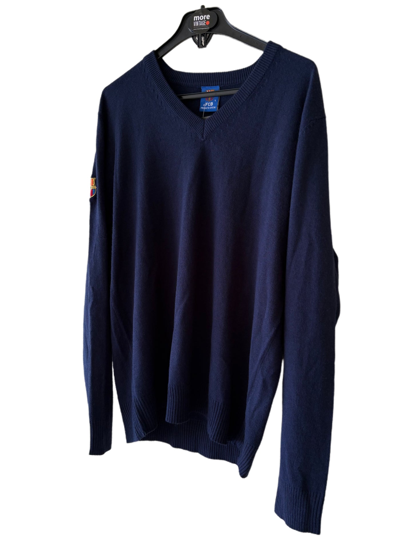 Jersey FC Barcelona Retro Navy Blue