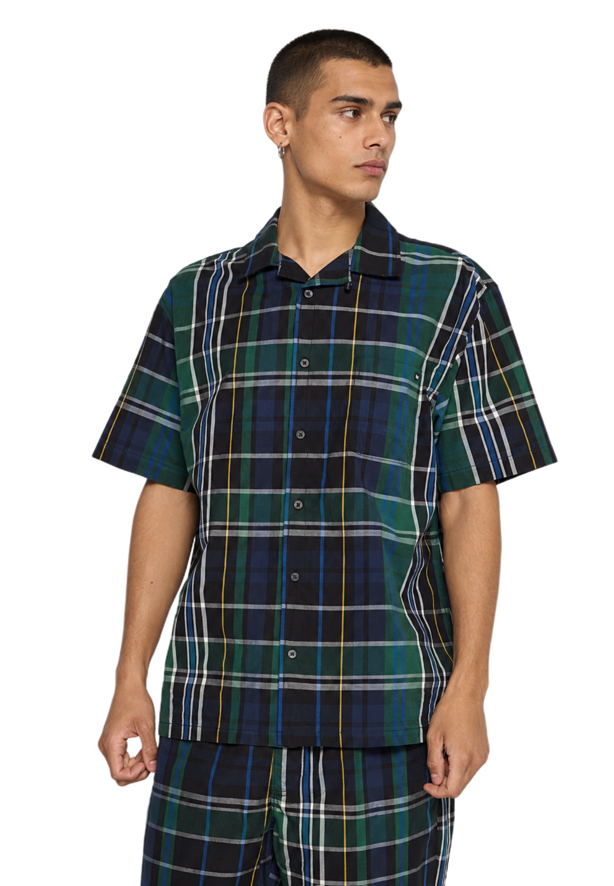 Vans Grisham Shirt Men Black-Eden