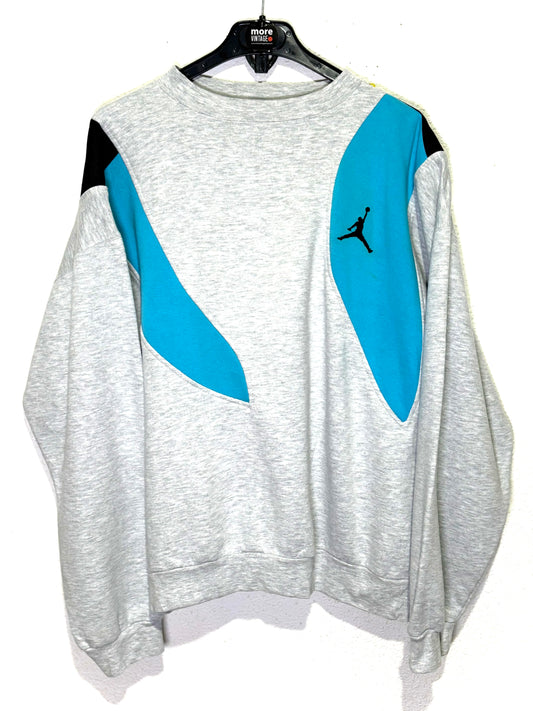 Sudadera Nike Jordan Vintage Grey/Light Blue