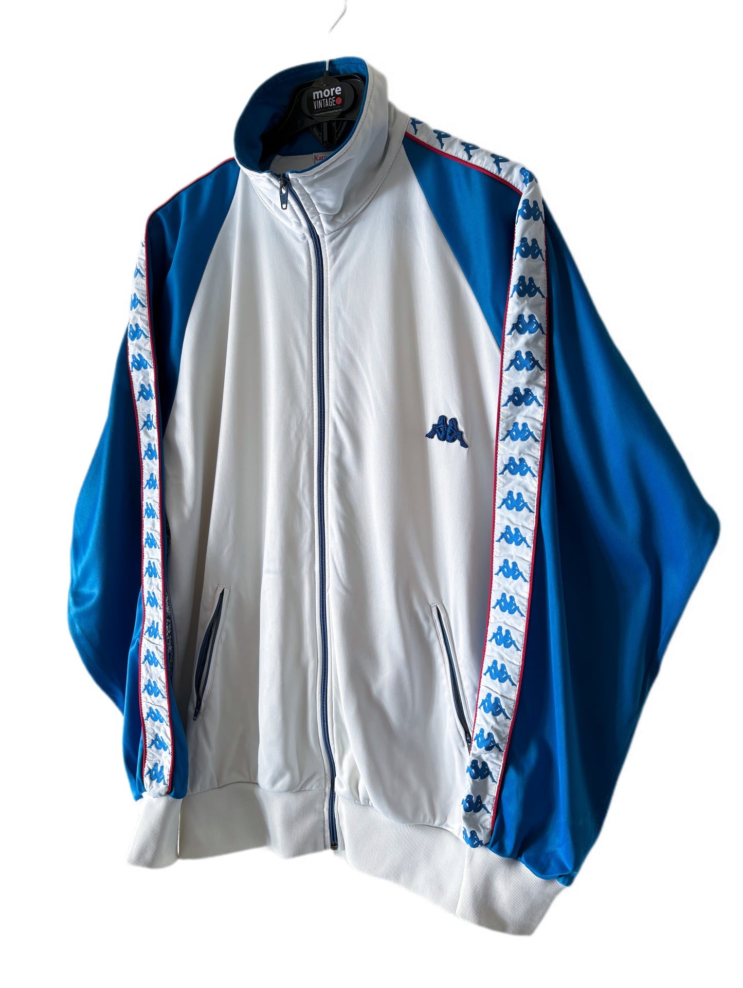 Chaqueta Kappa Retro Blue/White
