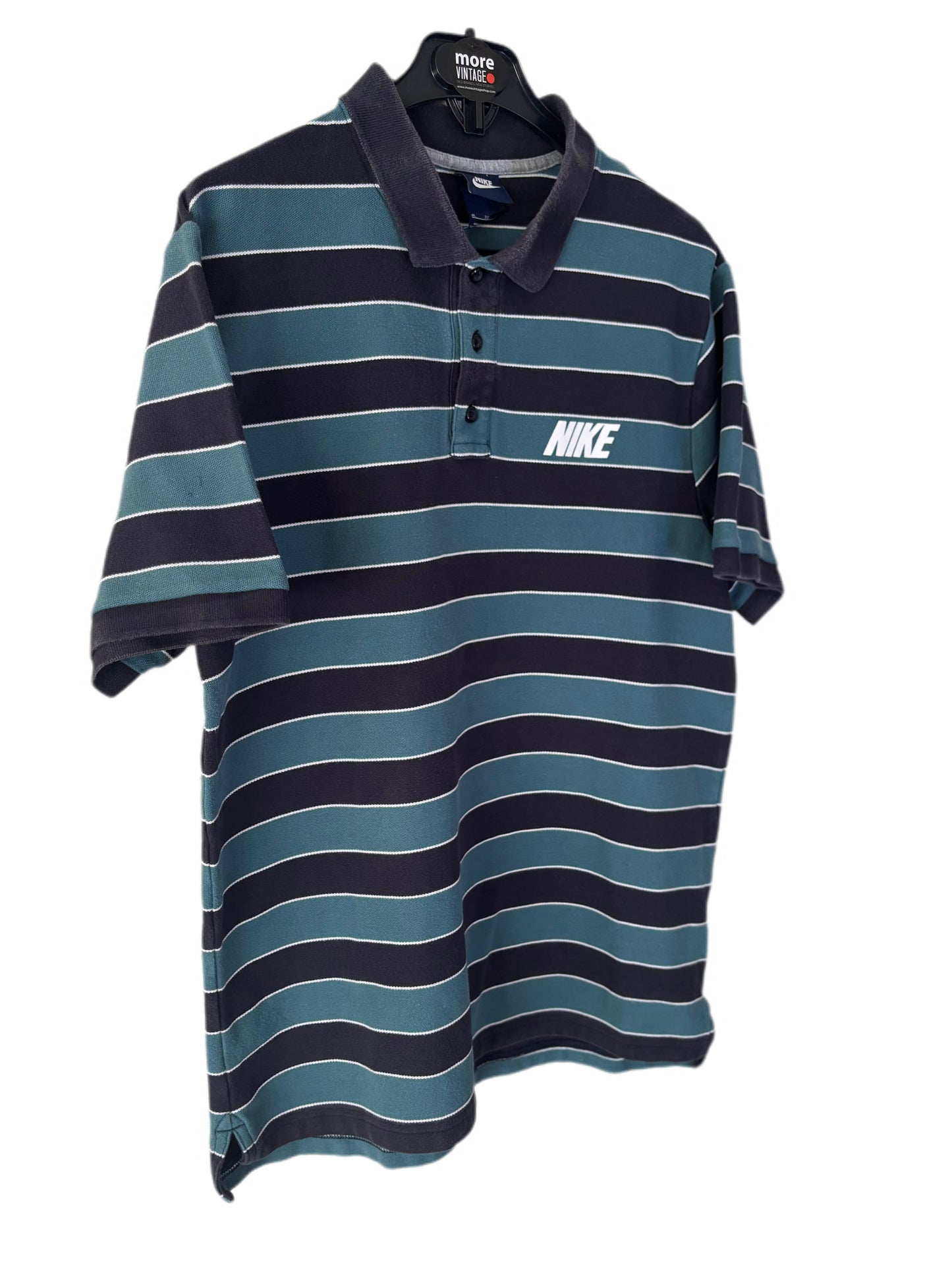Polo Nike Retro Ligth Blue/Black