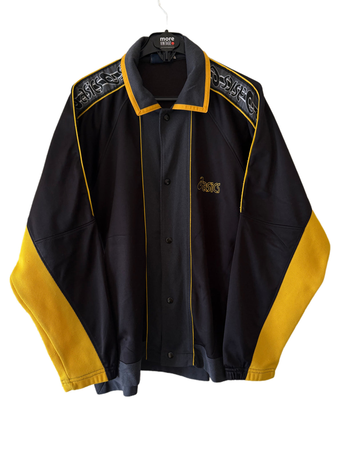Chaqueta Asics Retro 00’s Black/Yellow