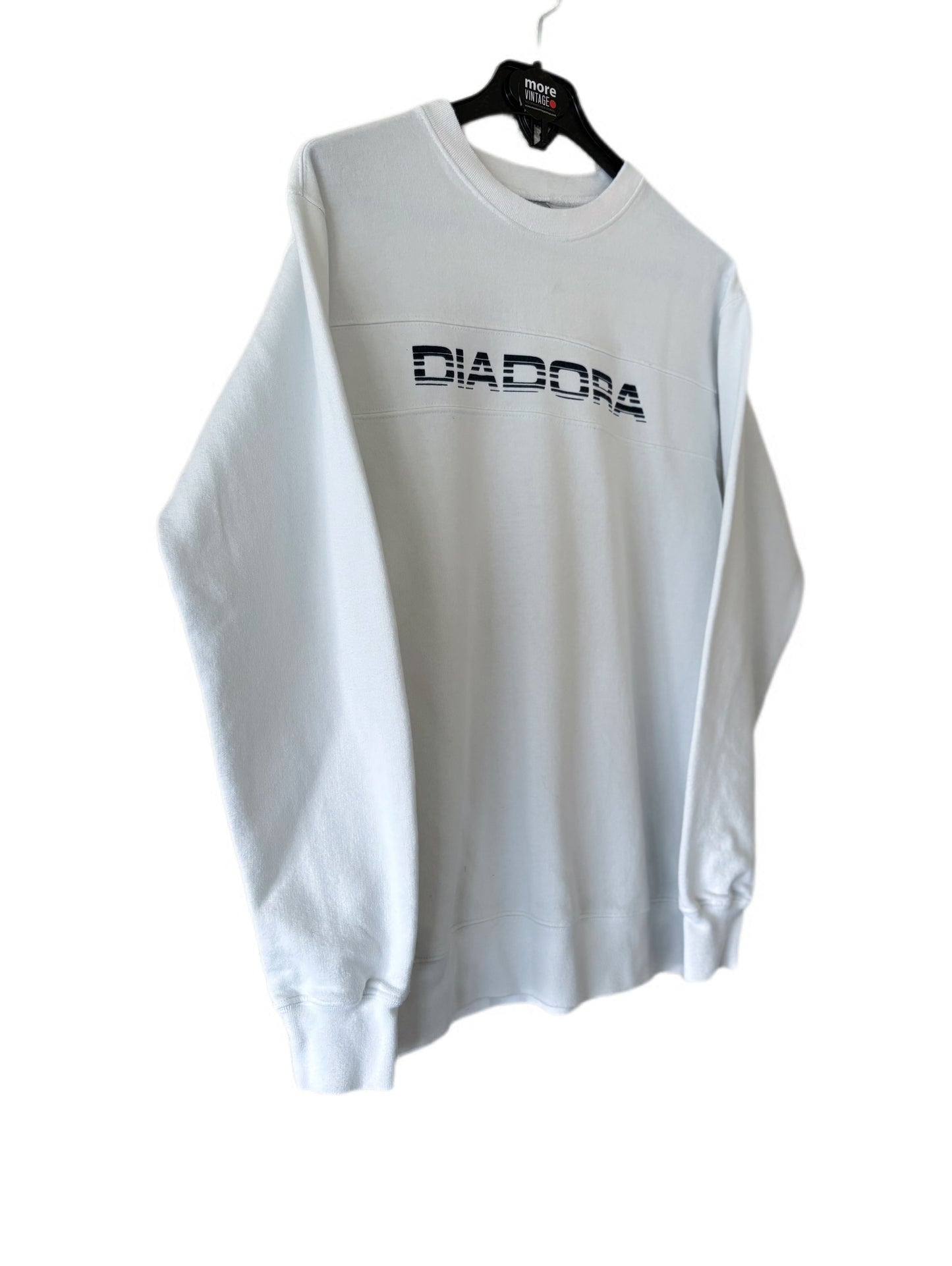 Sudadera Diadora Retro White
