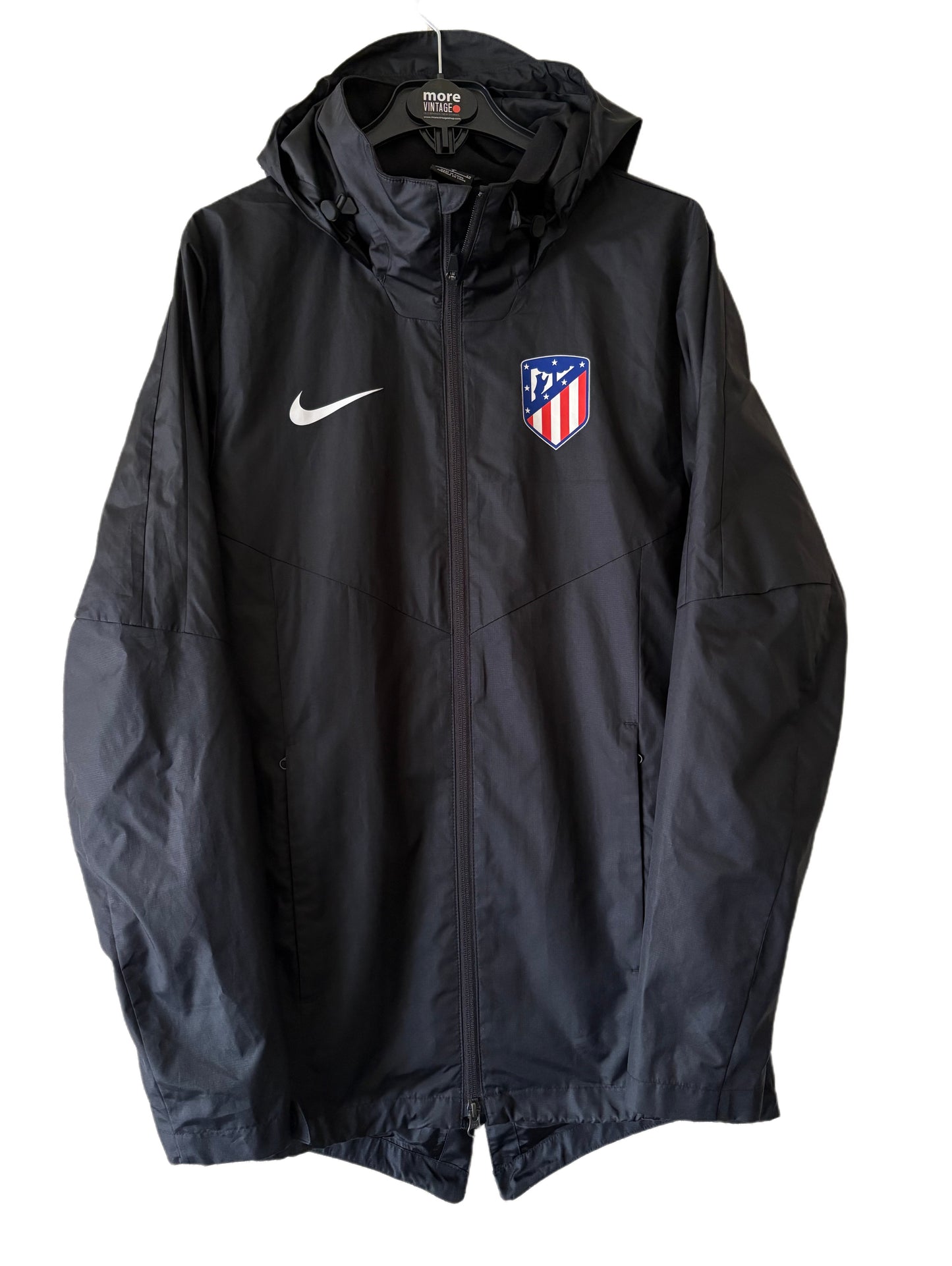 Chaqueta Chubasquero Atletico de Madrid Retro Black