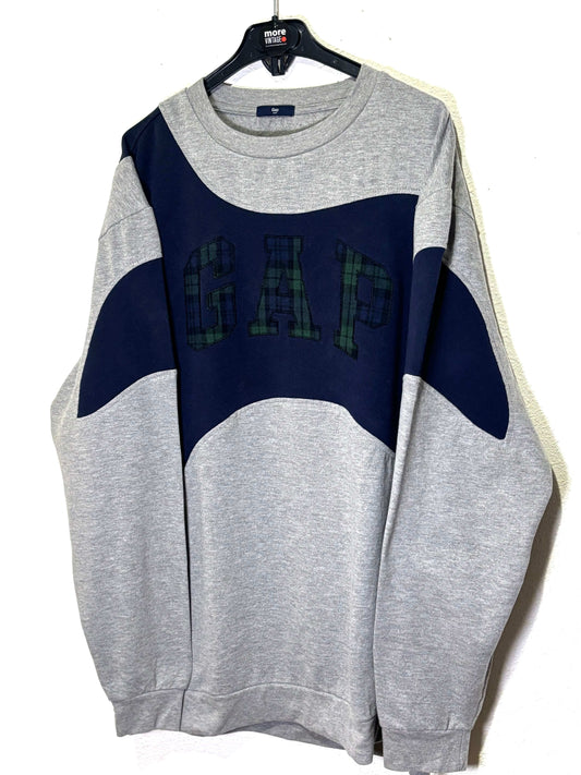 Sudadera Gap Vintage Retro Grey/Navy Blue
