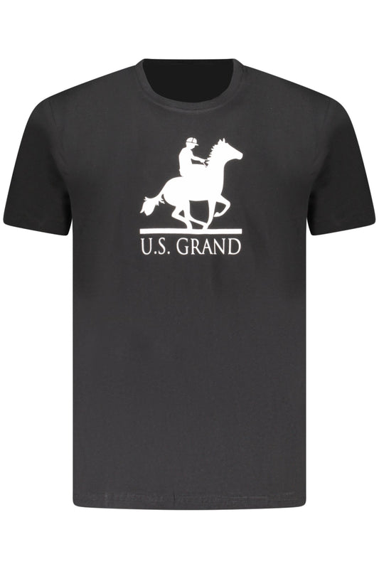 Camiseta U.S. Grand Polo Black Men