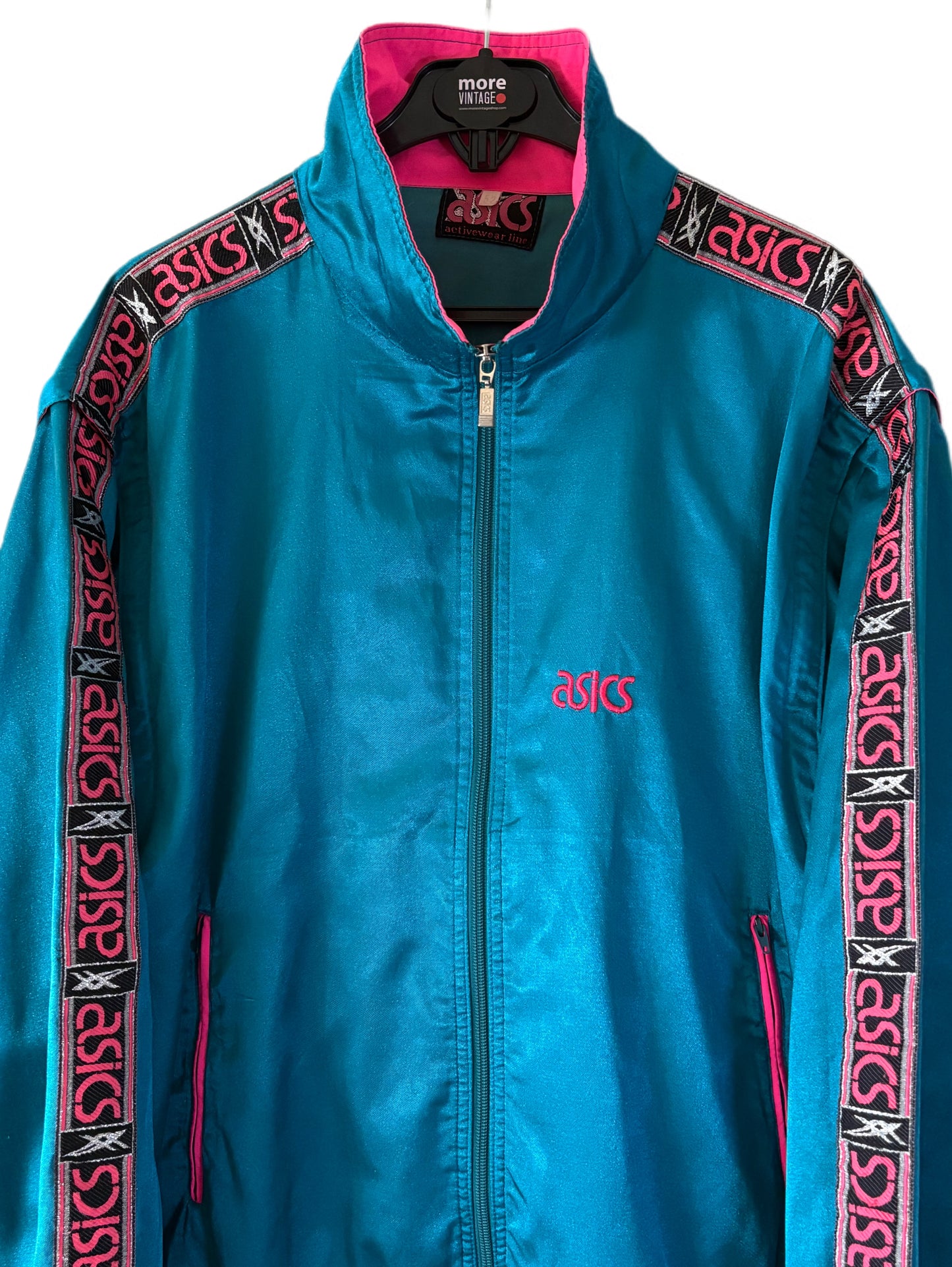 Chaqueta Asics Activewear Line Retro Blue/pink