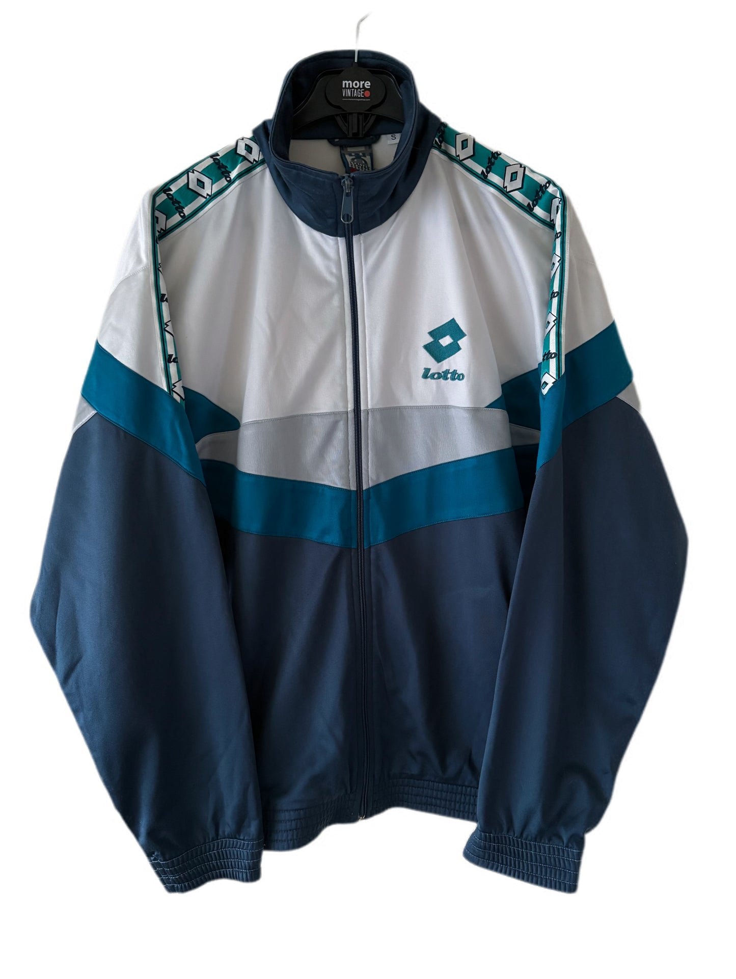 Chaqueta Lotto Retro Blue/White