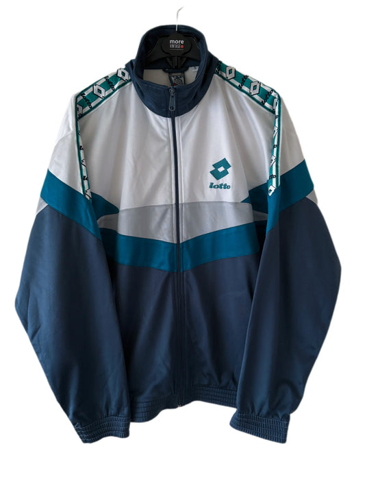 Chaqueta Lotto Retro Blue/White